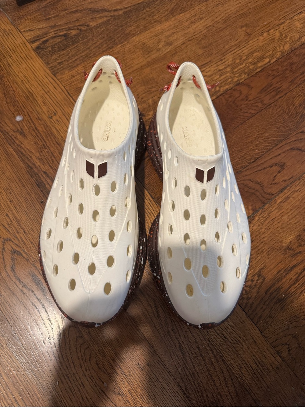 Kane footwear Men’s white Slip-On Perforated Casual Shoes